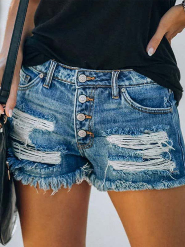 AgroStable | Shorts denim para mujer "Two-dependence"