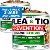 YUMA´S | Pack de 2 masticables naturales para prevencion de pulgas y garrapatas