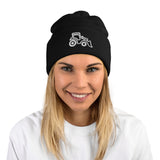 AgroStable | Gorro con pompon logo "Tractor"