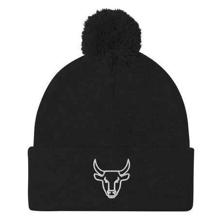 AgroStable | Gorro con pompon logo "Bull"