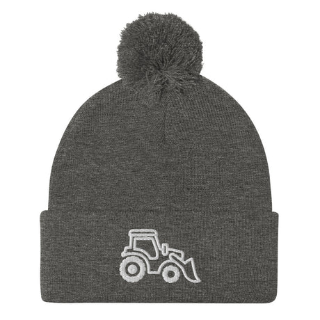 AgroStable | Gorro con pompon logo "Tractor"