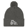 AgroStable | Gorro con pompon logo "Tractor"