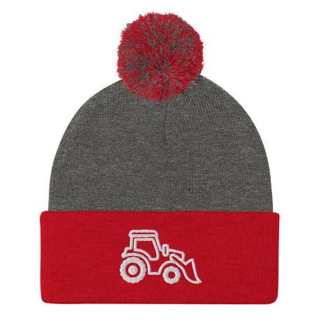 AgroStable | Gorro con pompon logo "Tractor"