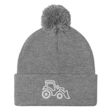 AgroStable | Gorro con pompon logo "Tractor"