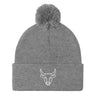 AgroStable | Gorro con pompon logo "Bull"