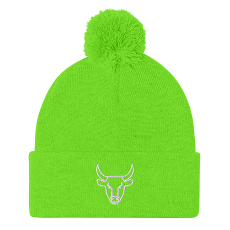 AgroStable | Gorro con pompon logo "Bull"