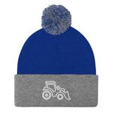 AgroStable | Gorro con pompon logo "Tractor"