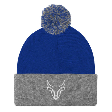 AgroStable | Gorro con pompon logo "Bull"