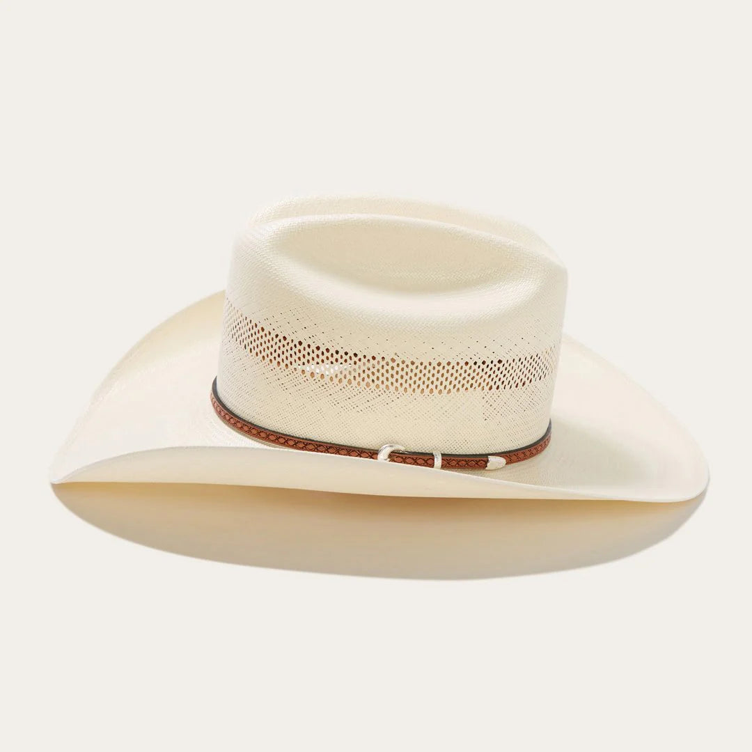 STETSON | Sombrero vaquero GRIFFIN 100X de paja