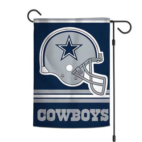 Dallas Cowboys | Bandera de 12x18" estrella/casco