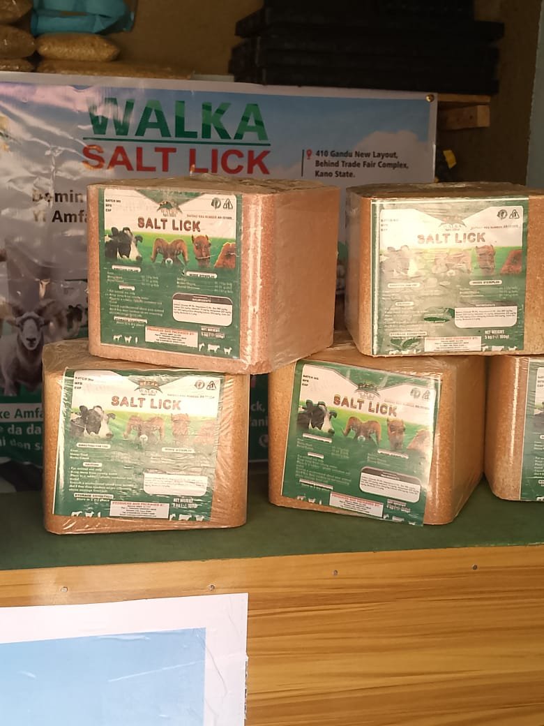 Carton of Salt Lick Block