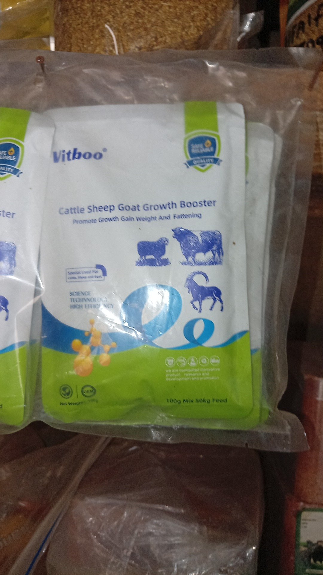 Animal Growth Booster 100g Sachet 