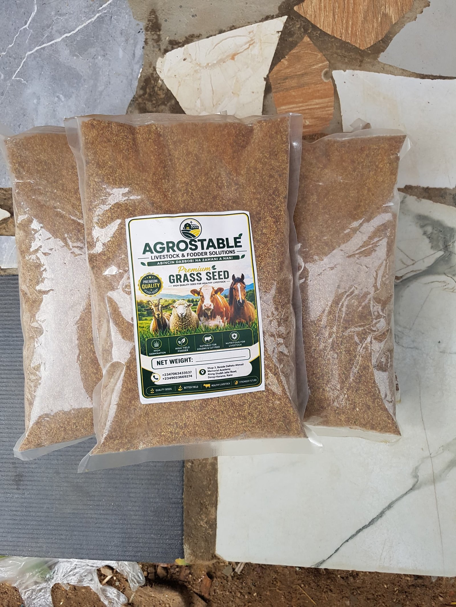 Alfalfa seeds 1kg pack